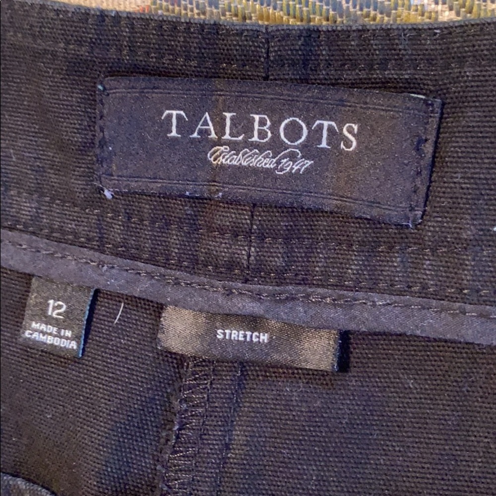 Talbots Black Crops - Picture 2 of 7